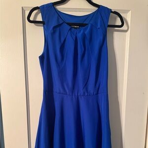 Express Women's Vibrant Blue Mini Dress